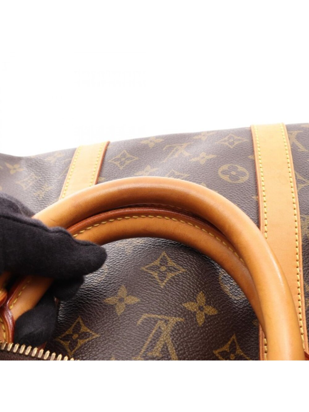 Louis Vuitton Boston Bag Keepall 55 Canvas Leather - Picture 14 of 15